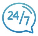 Ouvert 7j/7, 24h/24