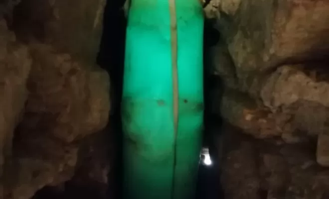 passage du chemisage au niveau d'un accès 