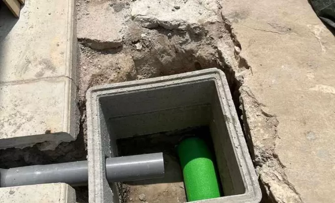 Réhabilitation de canalisation, Remoulins, 4CANA