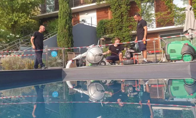 Réparation de fuite de piscine, Remoulins, 4CANA