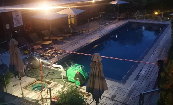 Réparation de fuite de piscine, Remoulins, 4CANA